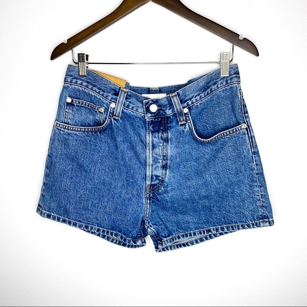 HELMUT LANG Masc Hi Denim Shorts - Picture 2 of 10